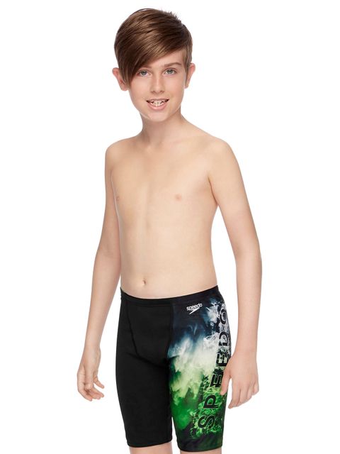 Speedo Cascade Boys Green Jammers