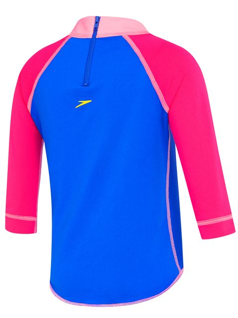 Speedo Donut Fun Toddler Girls Long Sleeve Sun Top 