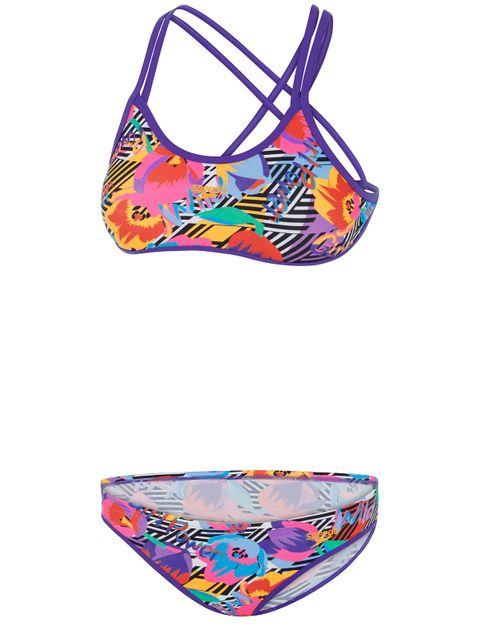 Speedo Dreamland Flowers Girls Bikini Set