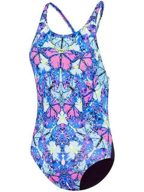Speedo Eco Butterfly Girls One Piece