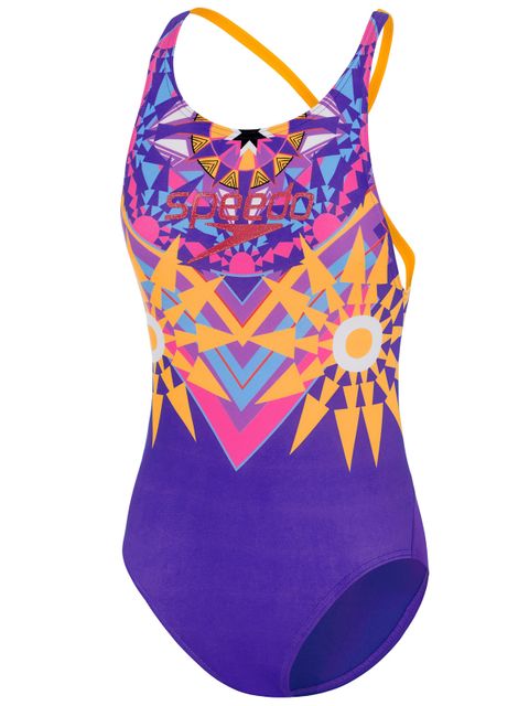 Speedo Elevate Colour Girls One Piece