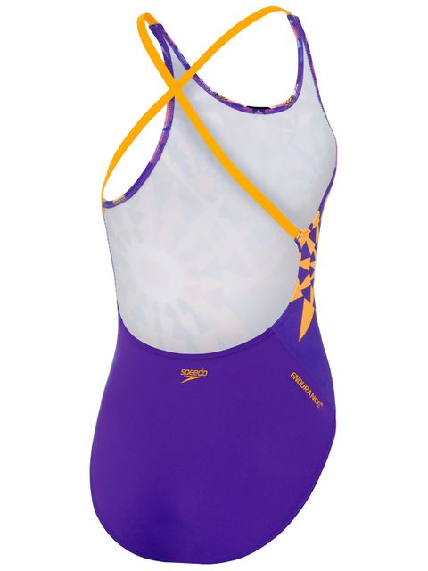 Speedo Elevate Colour Girls One Piece