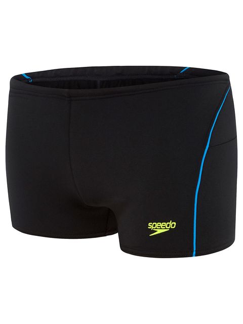 Speedo Endurance Boys Black & Yellow Aquashorts