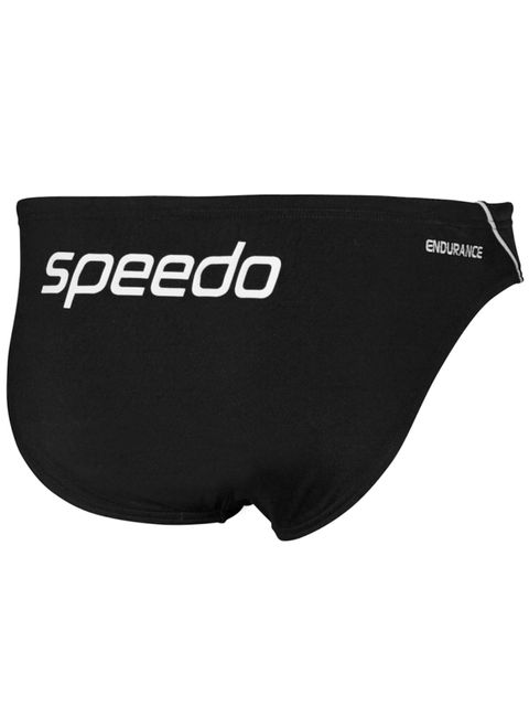 Speedo Endurance+ Logo Black & White Mens Brief