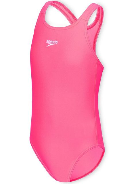 Speedo Essential Medalist Pink Toddler Girls One Piece