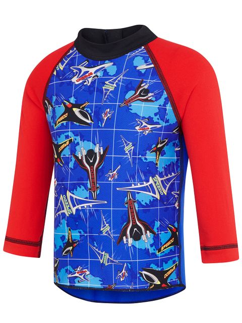 Speedo Jet Toddler Boys Long Sleeve Sun Top 