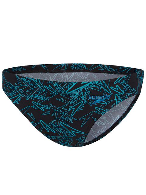 Speedo Lake Womens Monogram Basic Bikini Bottoms