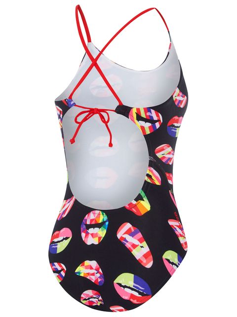 Speedo Limited Edition Series 101 Hot Lips Tie Back One Piece 