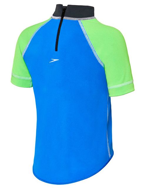 Speedo Logo Azure Toddler Boys Sun Top