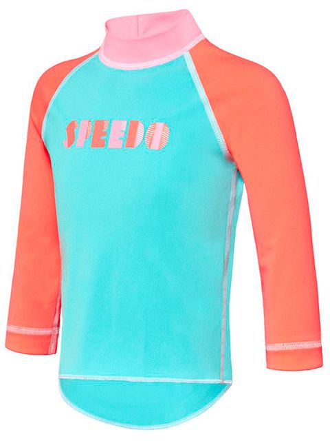 Speedo Logo Watermelon Toddler Girls Sun Top
