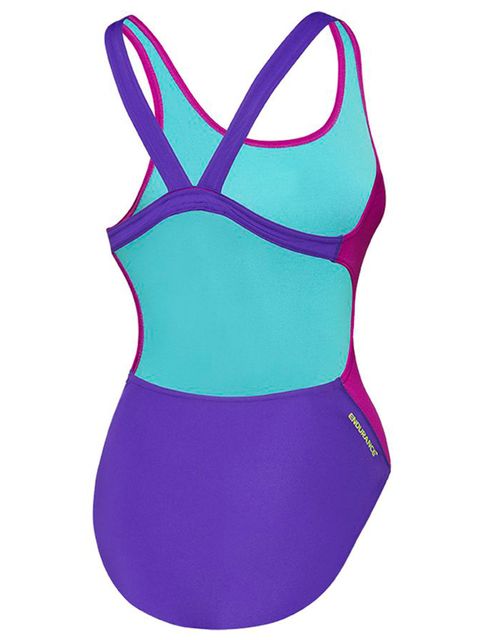 Speedo Medalist Magenta Girls One Piece