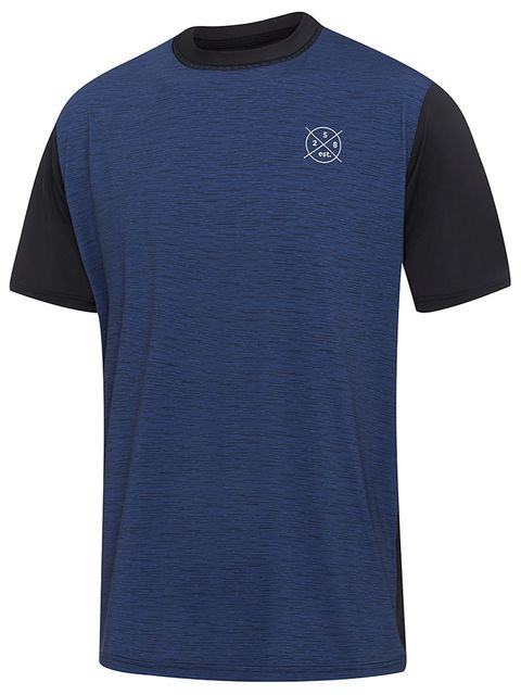 Speedo Mens Salty Tee Navy Sun Top