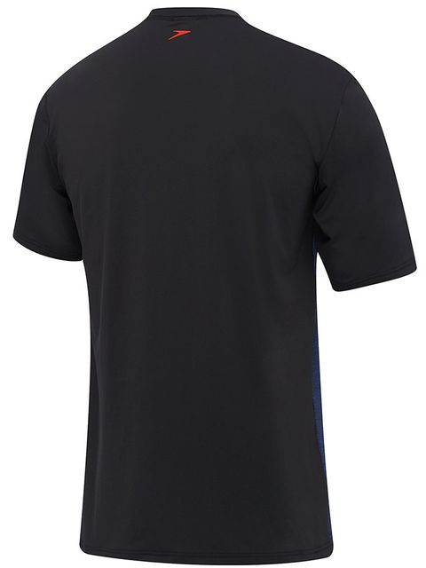Speedo Mens Salty Tee Navy Sun Top