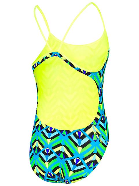 Speedo Neon Geo Girls Sierra One Piece