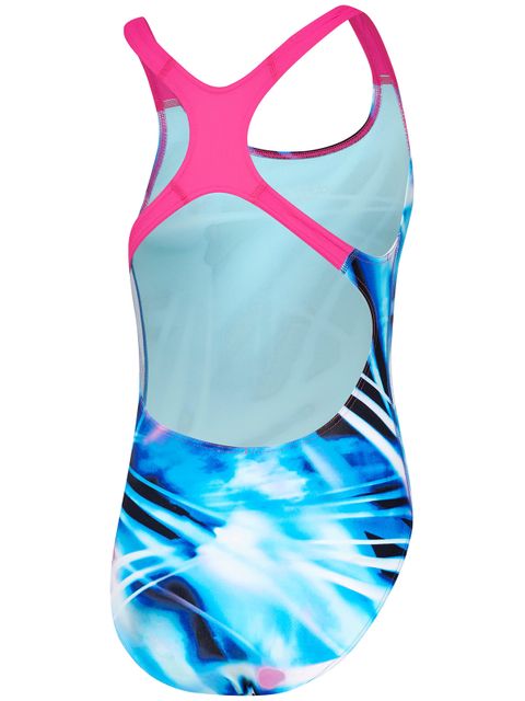 Speedo Neon Rays Girls One Piece