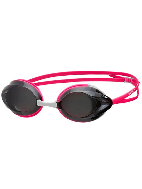 Speedo Opal Smoked Goggles - Pink & Silver