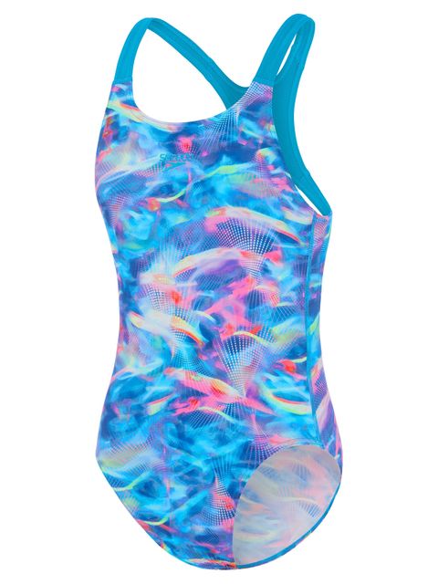 Speedo Orb Of Light Girls Medalist One Piece