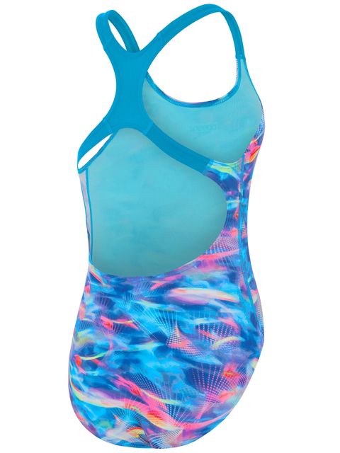 Speedo Orb Of Light Girls Medalist One Piece