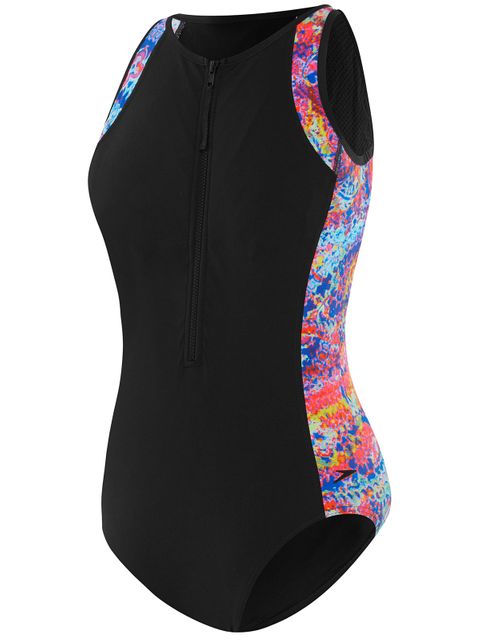 Speedo Paisley Sprint Turbo One Piece 