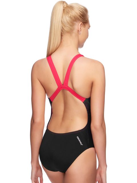 Speedo Powerstrike Swirl Womens One Piece