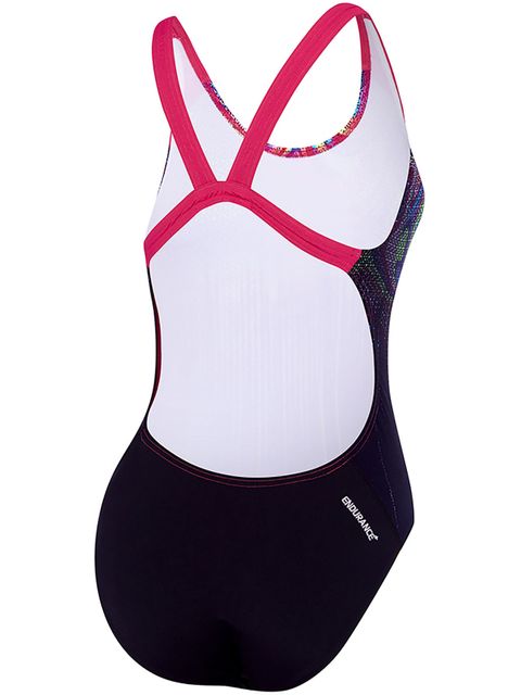 Speedo Powerstrike Swirl Womens One Piece