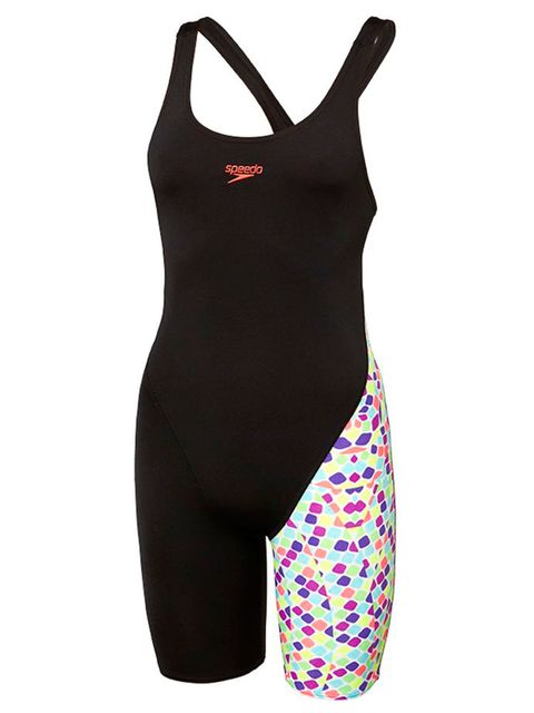 Speedo Rainbow Snake Girls Kneelength