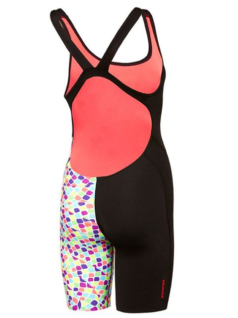 Speedo Rainbow Snake Girls Kneelength