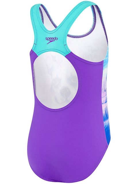 Speedo Real Mermaid Toddler Girls One Piece