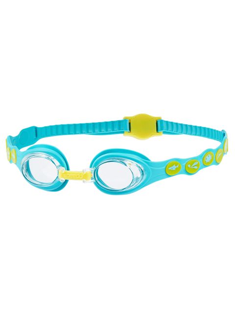 Speedo Sea Squad Clear Goggles - Teal & Yellow