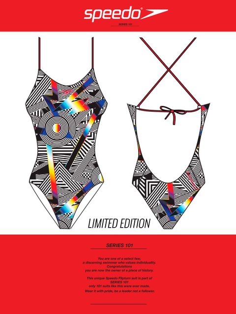 Speedo Series 101 Optic Zag One Piece