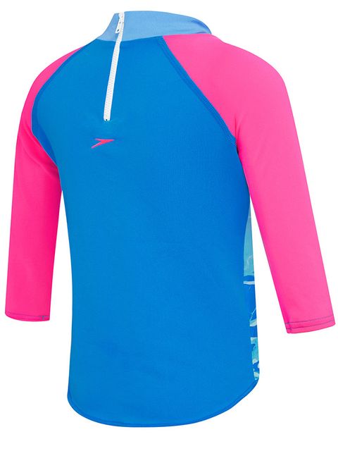 Speedo Slothy Toddler Girls Sun Top