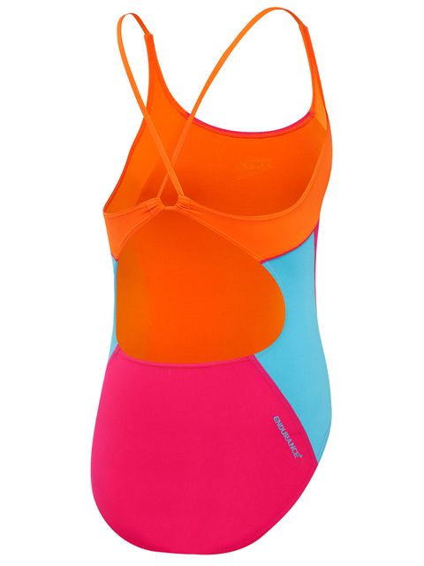 Speedo Splice Cross Back One Piece