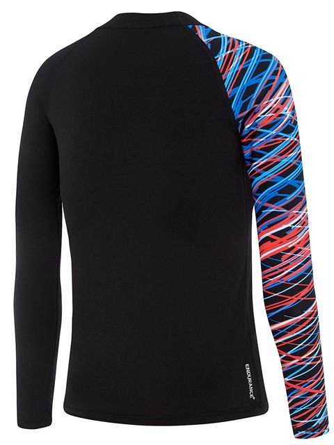 Speedo Stix Boys Safety Long Sleeve Sun Top 