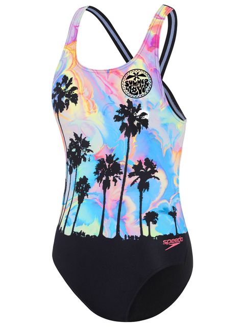 Speedo Sunset Boulevard Girls One Piece