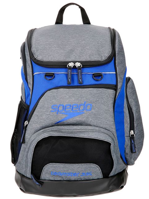 Speedo Teamster Backpack - Heather Grey & Navy