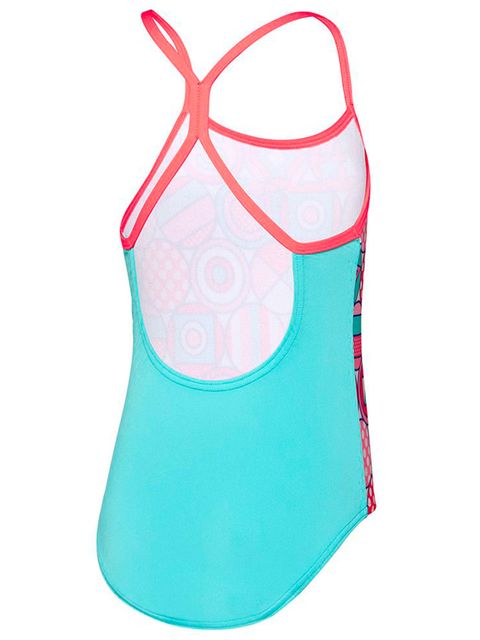 Speedo Theme Park Twin Back Toddler Girls One Piece