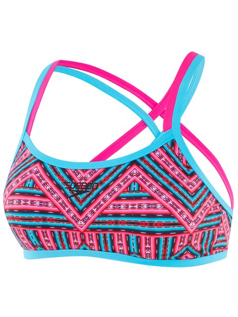 Speedo Ziggy Double Crossback Top 