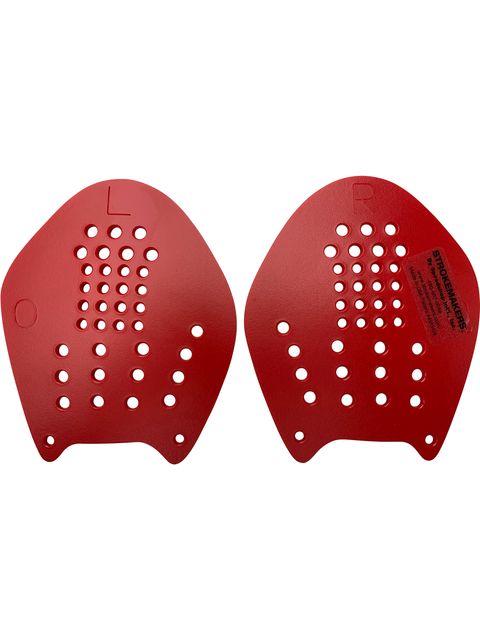 Strokemakers Hand Paddles - Size 0 XXS Red