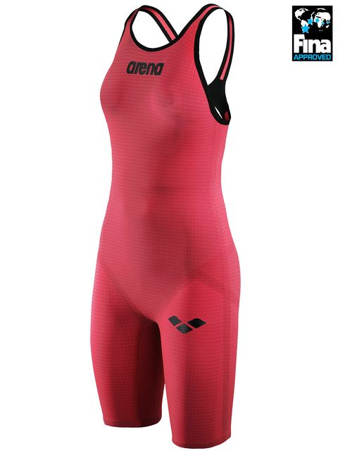 Arena Powerskin Carbon Pro Red Kneelength 