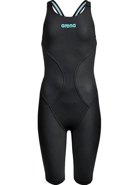 Arena Powerskin Impulso Junior Kneeskin - Black/Teal