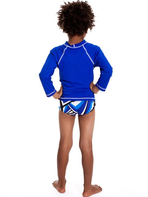 Funky Trunks Still Speed Toddlers Long Sleeved Rash Shirt