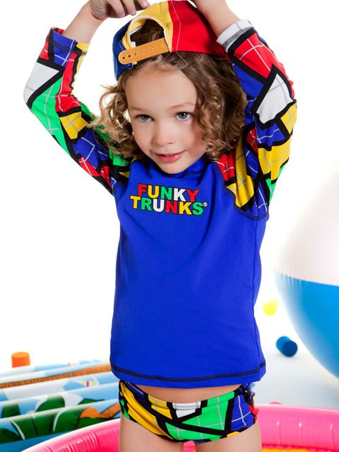 Funky Trunks Subprime Crisis Long Sleeved Rash Shirt