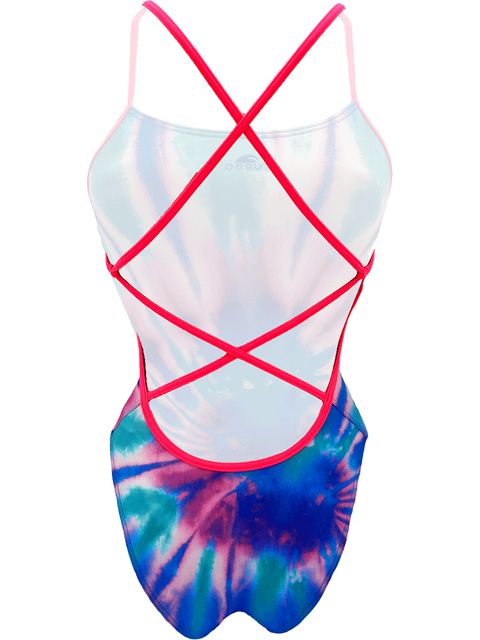 Turbo Sirene One Piece - Blue Tie Dye