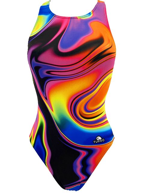 Turbo Wide Strap One Piece - Boreal