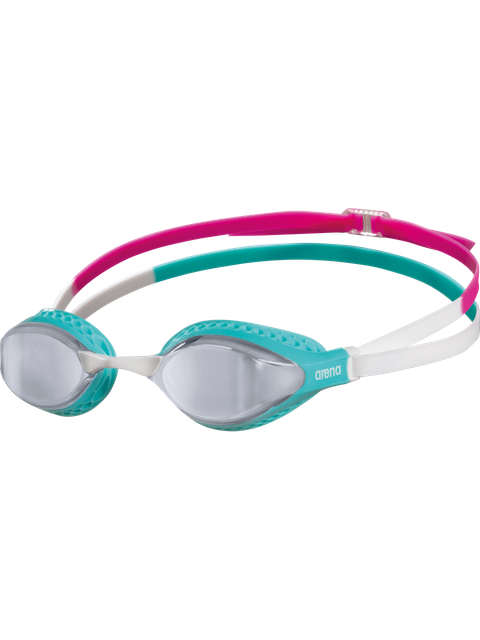Arena Airspeed Goggles - Silver Mirror/Turquoise