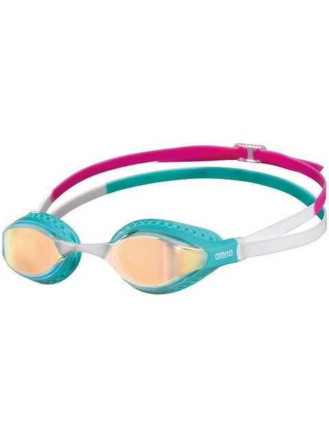Arena Airspeed Goggles - Yellow Mirror/Turquoise