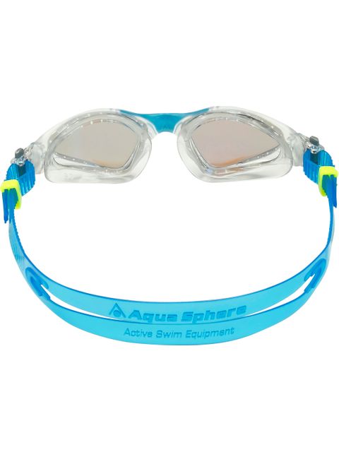 Aqua Sphere Kayenne Goggles - Blue Titanium Mirror/Clear/Turquoise