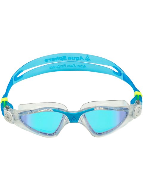 Aqua Sphere Kayenne Goggles - Blue Titanium Mirror/Clear/Turquoise