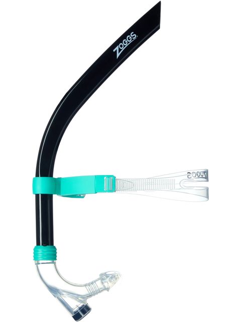 Zoggs Centre Line Snorkel - Black/Turquoise