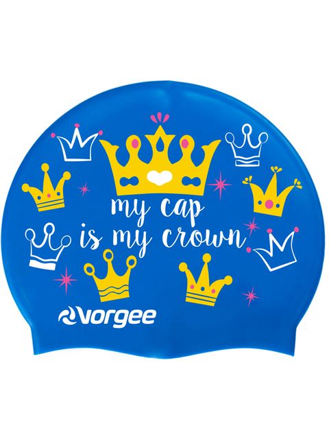 Vorgee Crown Silcone Swim Cap